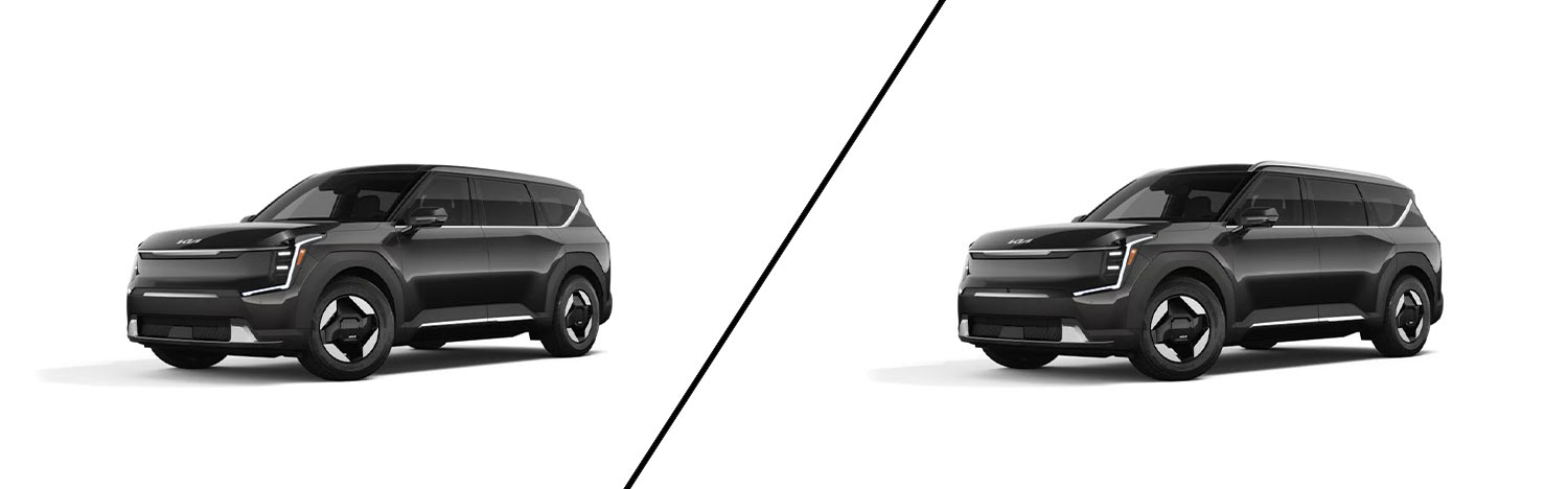 2026 Kia EV9 Light vs Wind trim levels